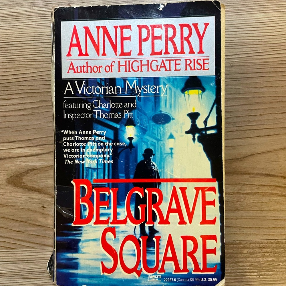 Belgrave Square Anne Perry Book